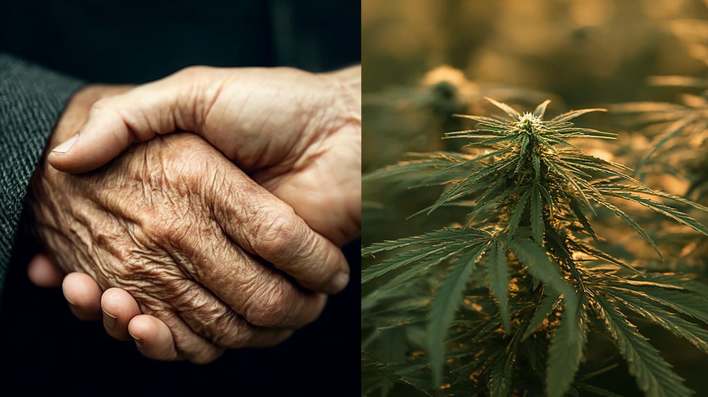 Shaky hands and CBD plants